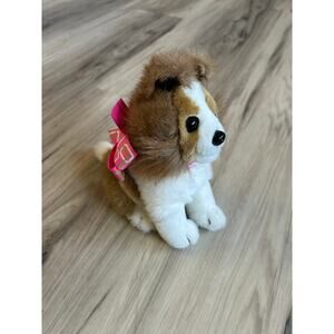 Nintendogs Plush Sheltie - Rare & Retired - Official 2008 Tomy Product